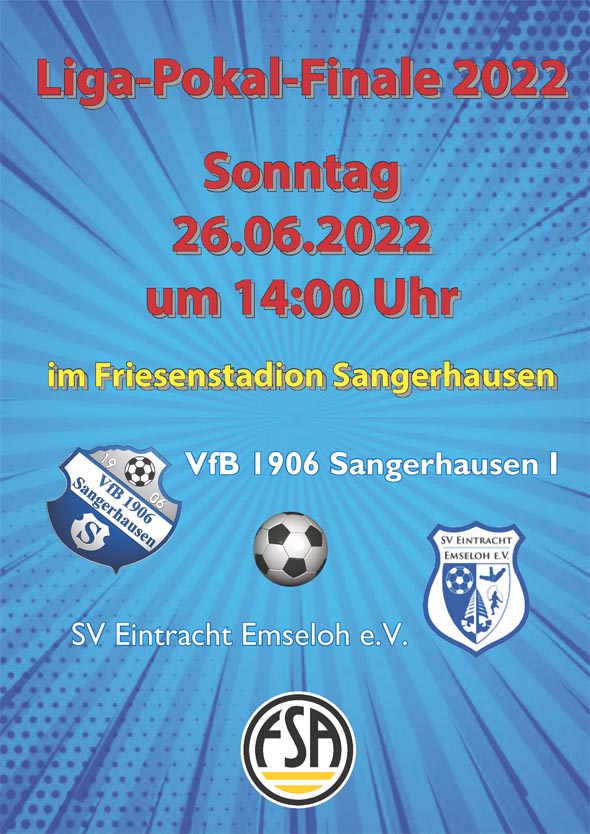 Plakat VfB Sangerhausen